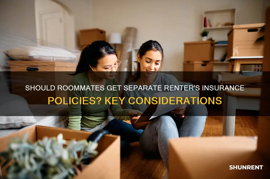 do multiple roommates need individual renter insurance