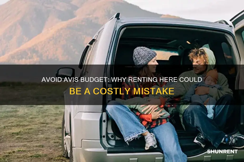 do not rent at avis budget com