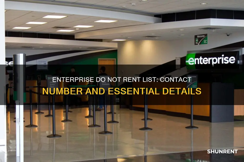 do not rent list enterprise phone number