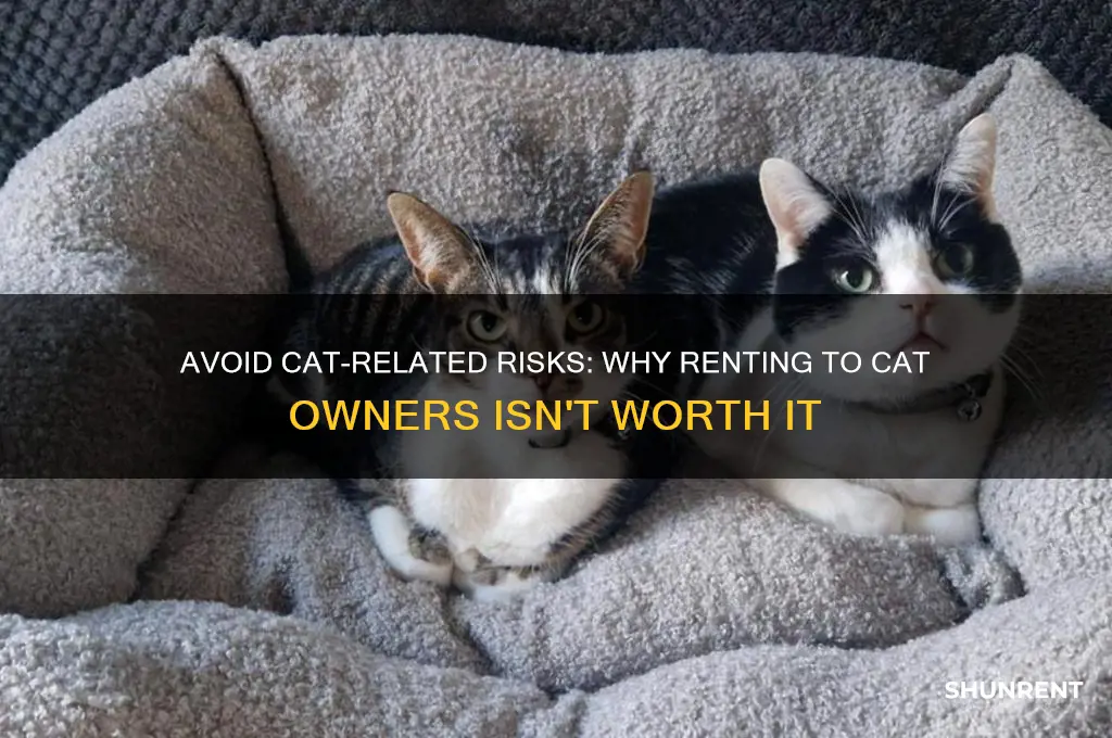 do not rent to tenants with cats