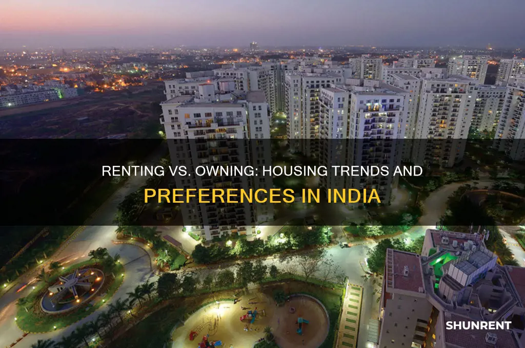 do people in india rent or own