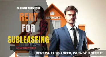 Subleasing Secrets: Do Rent Reductions Come with Subletting Deals?