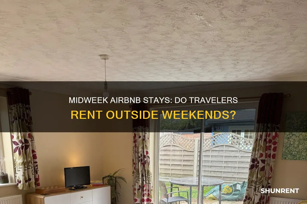 do people rent airbnb not on weekends