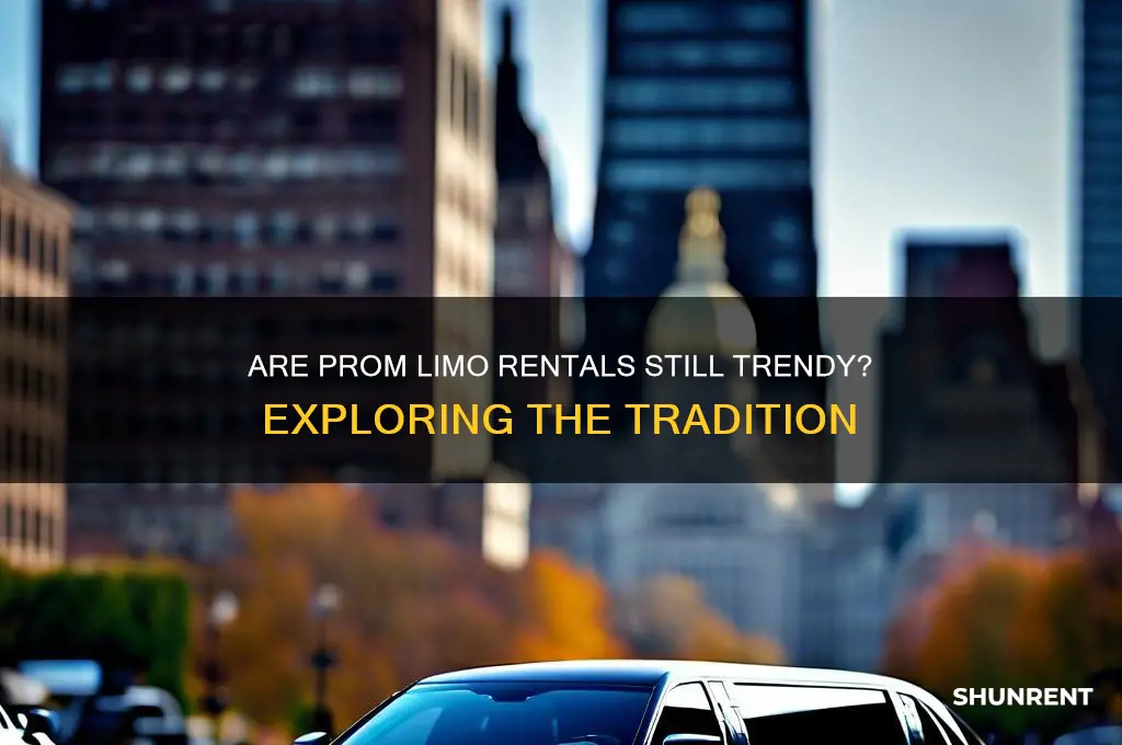 do people still rent limos for prom