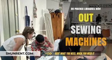 Phoenix Libraries: Sewing Machine Rentals Available for Crafters?