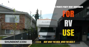 RV Parking: Renting Driveways for Private Parties