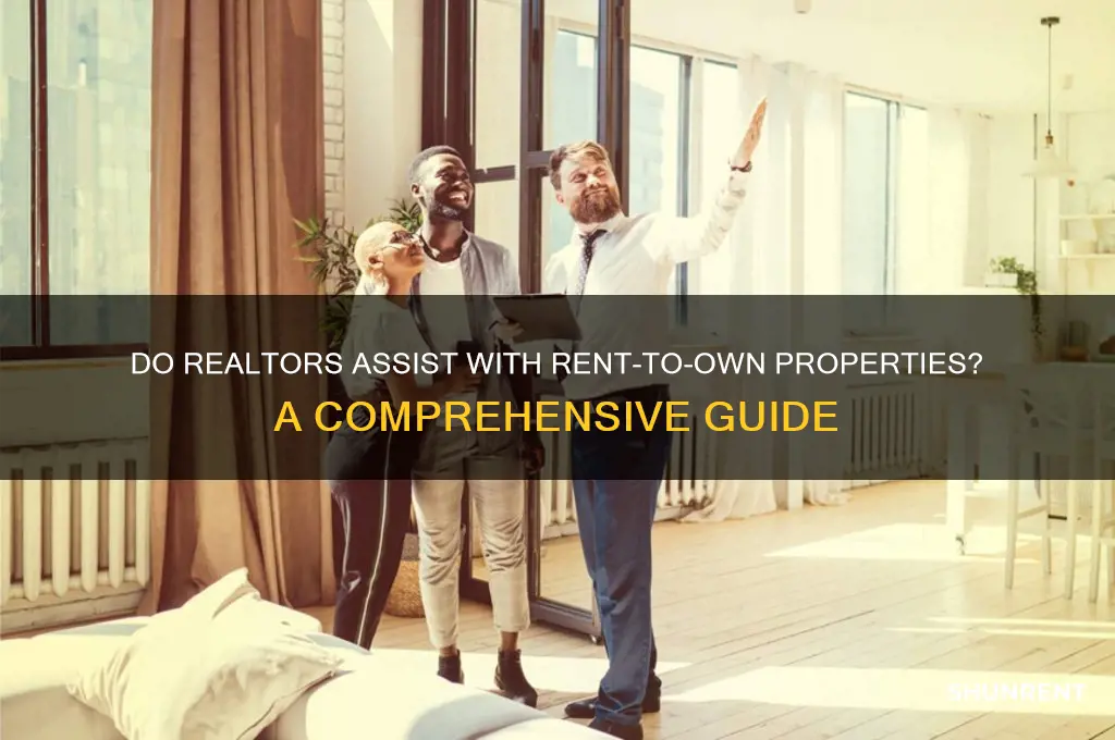 do realtors help with rent to own