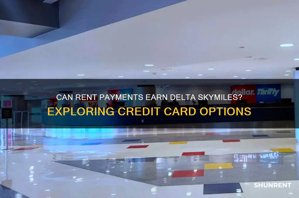 do rent payments qualify for delta skymiles