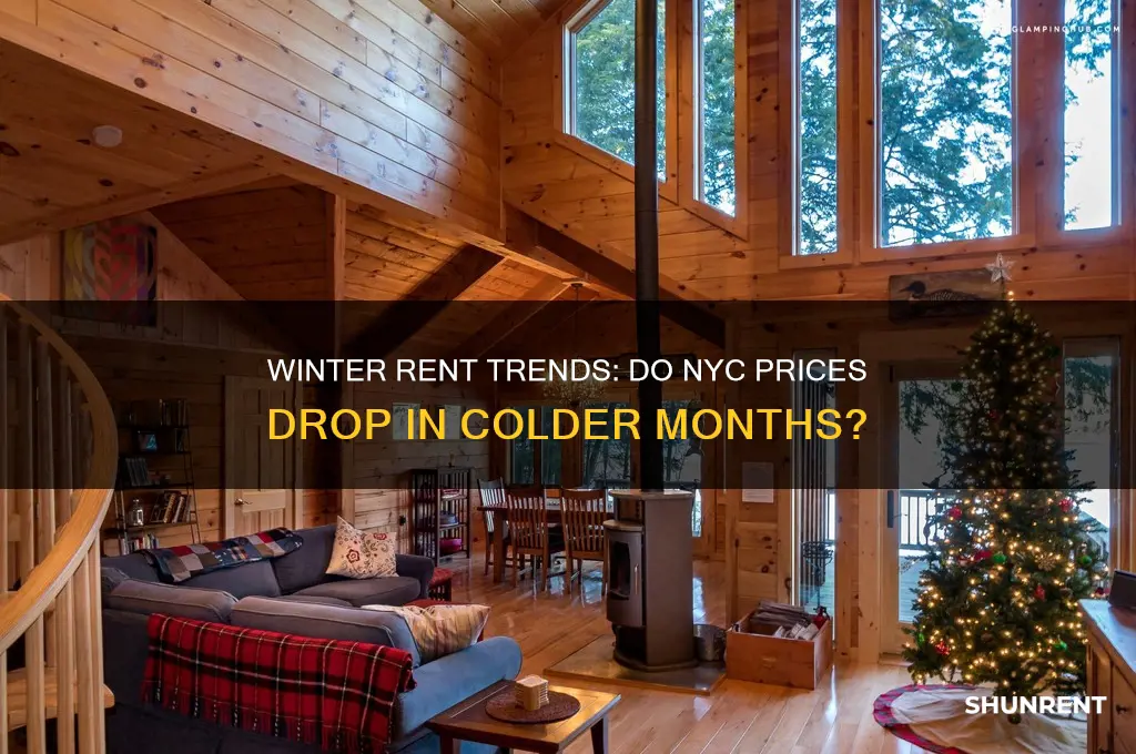 do rent prices decreasein winter in nyc