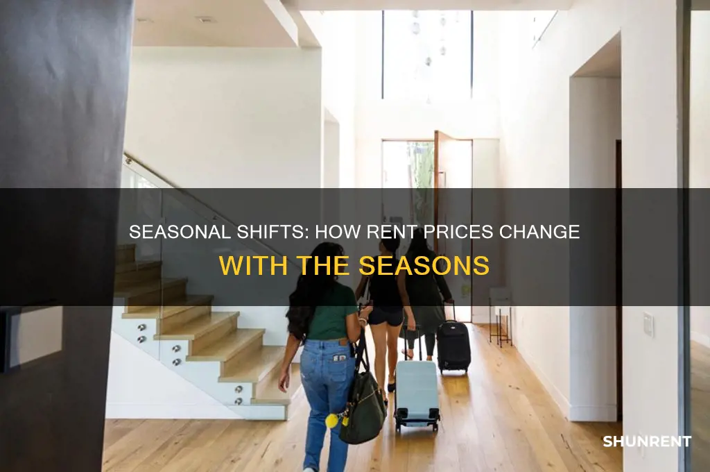 do rent prices fluctuate depending on season