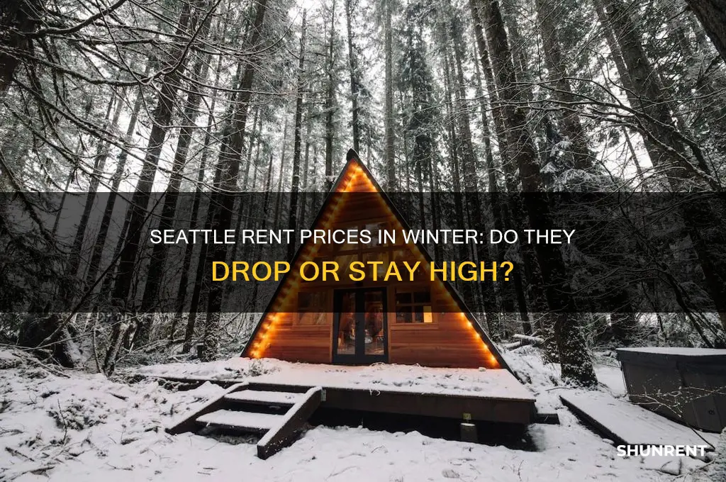 do seattle rent prices drop in winter