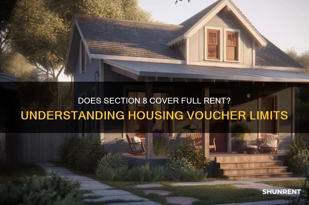 do section 8 vouchers cover full rent