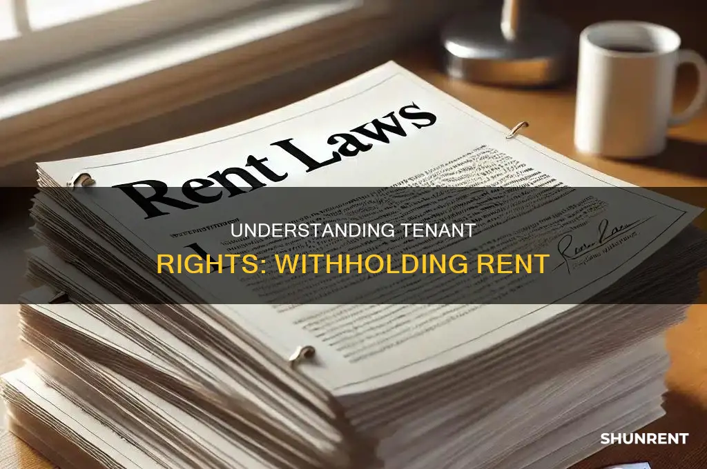 do tenants have the right to withhold rent