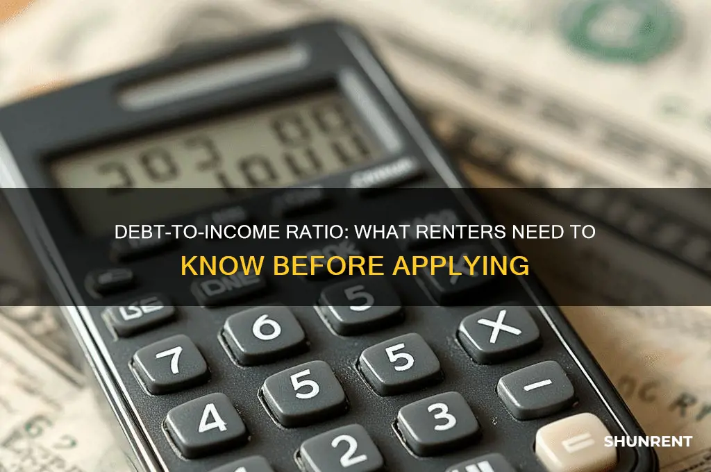 do they check debt to income renting