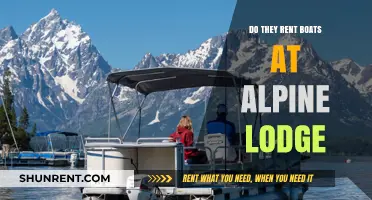 Boat Rentals at Alpine Lodge: Your Guide to Lakeside Adventures