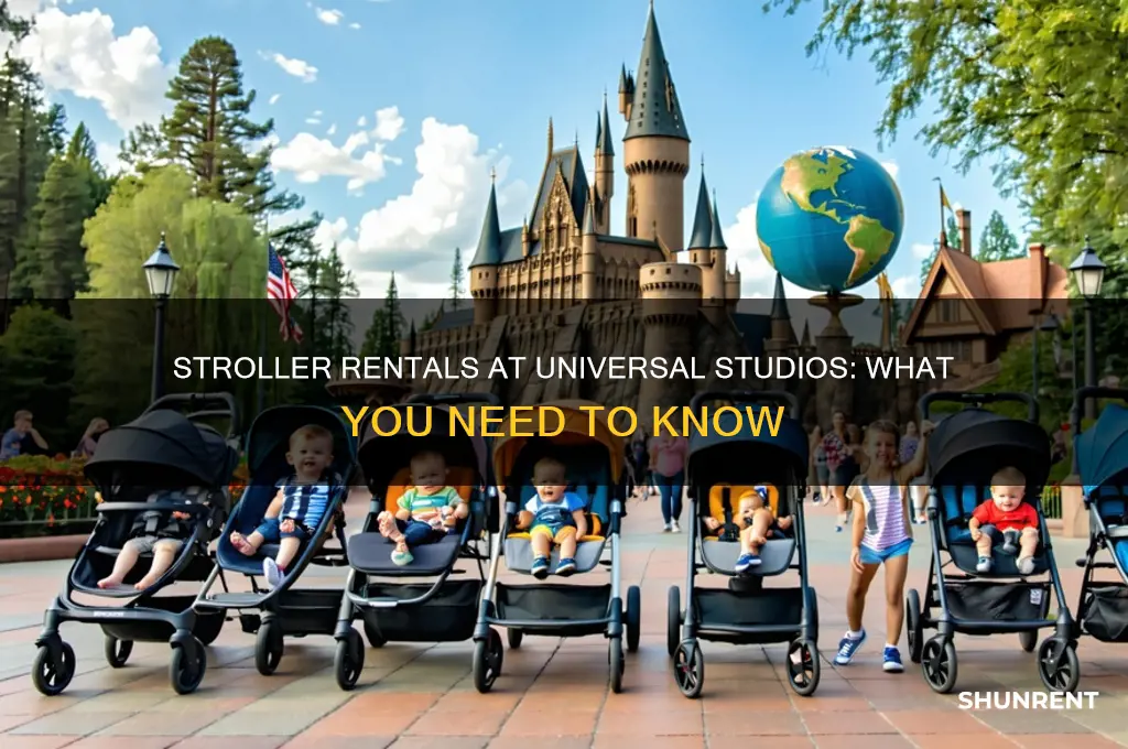 do they rent strollers at universal studios