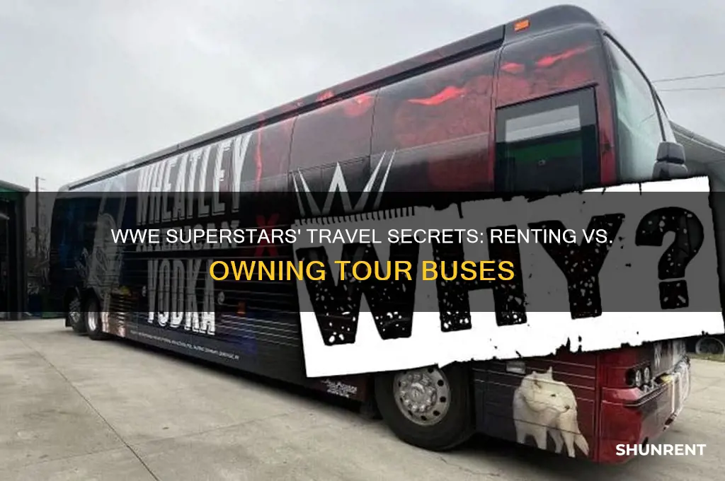 do wwe superstars rent or own buses