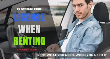 Do You Need to Change Your Driver's License When Renting a Car?