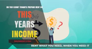 How Prepaid Rent Affects Your Annual Income