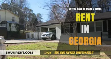 How Much Rent Can You Afford in Georgia?