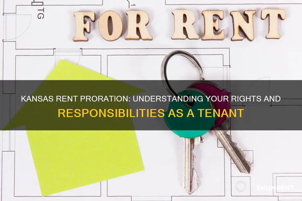 do you have to prorate rent kansas