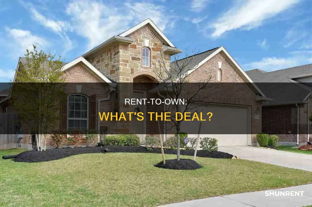 do you have to purchase something rent to own