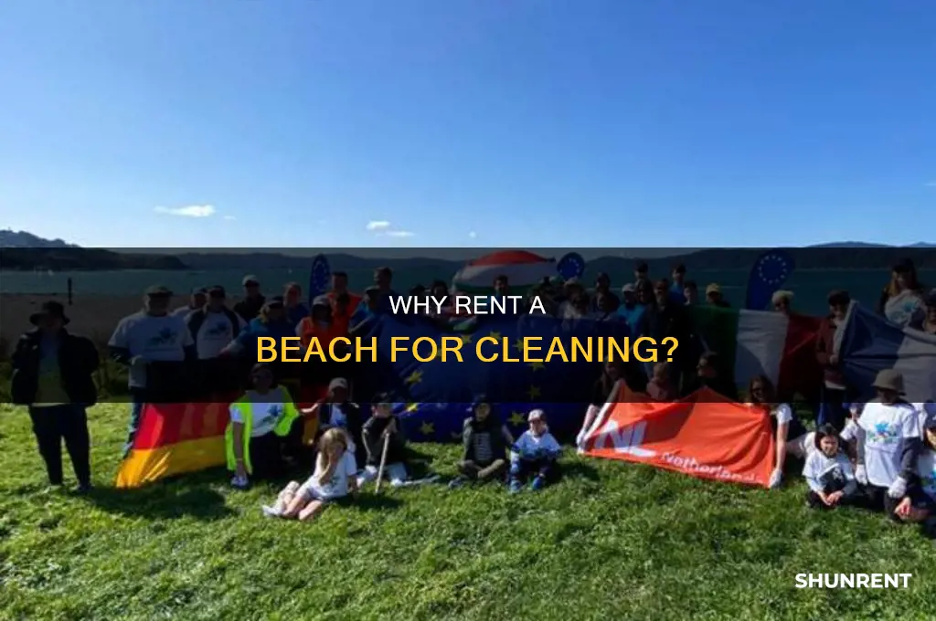 do you have to rent a beach for a cleaning