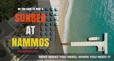 Sunbed Rentals: Nammos' Exclusive Beach Experience