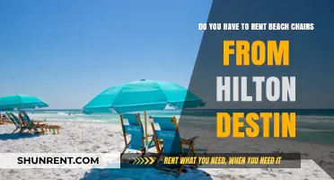 Beach Chairs: Hilton Destin's Rental Options