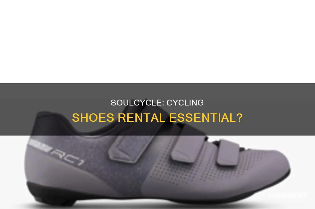 do you have to rent shoes at soulcycle