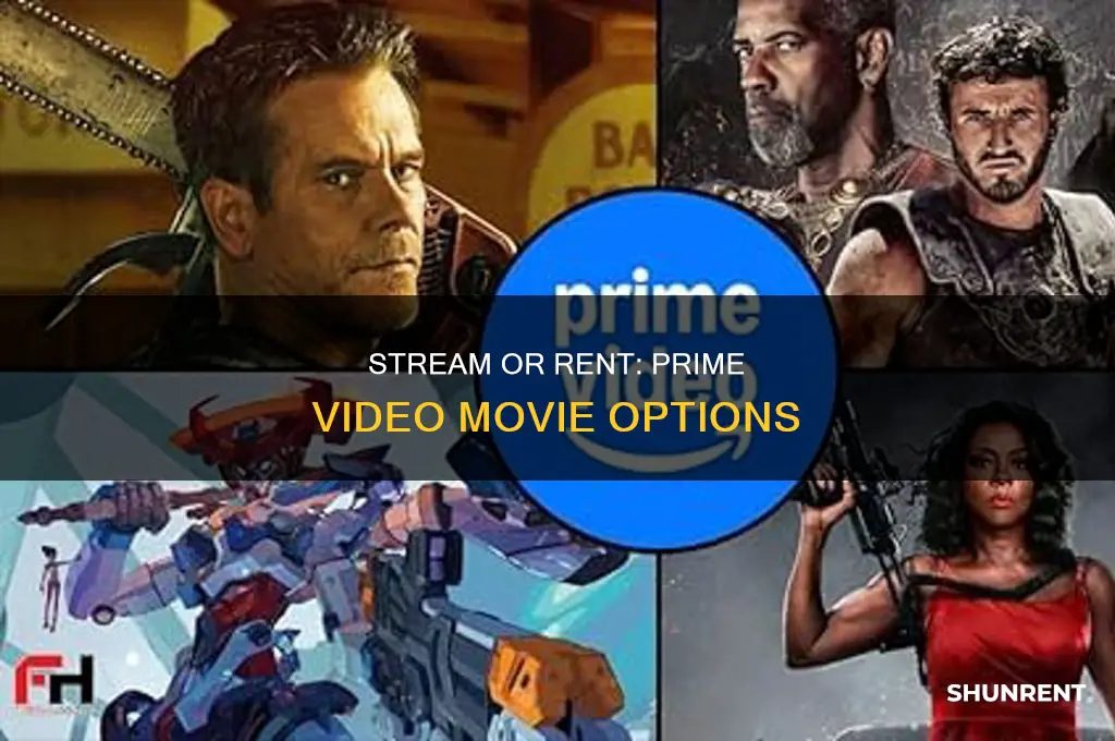 do you have to rent sll movirs on prime vifeos