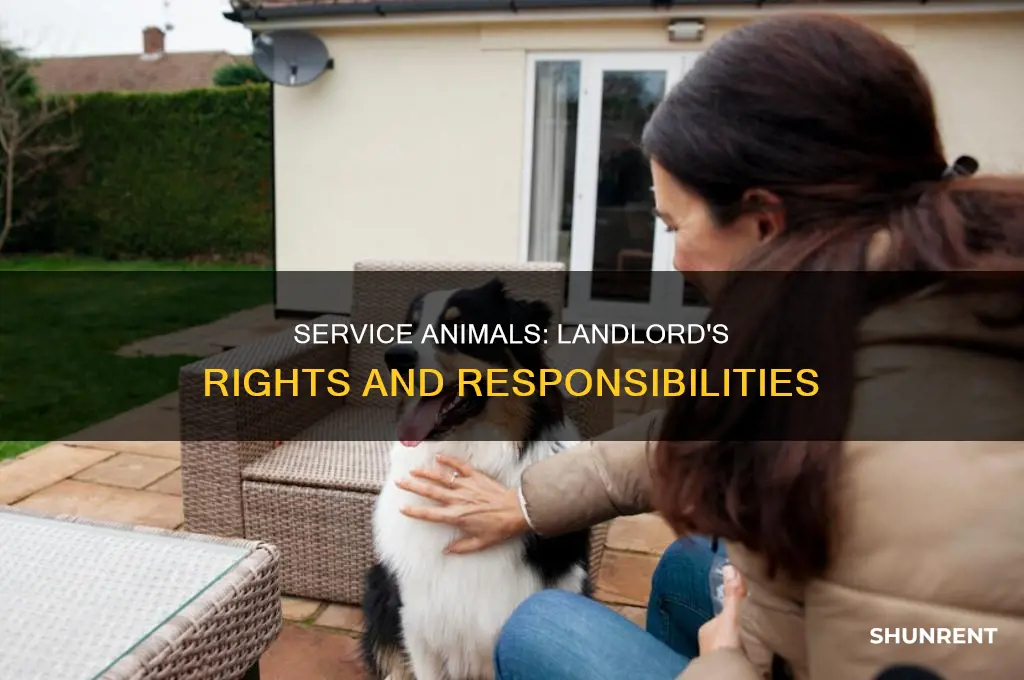 do you have to rent to pwople with service dogs