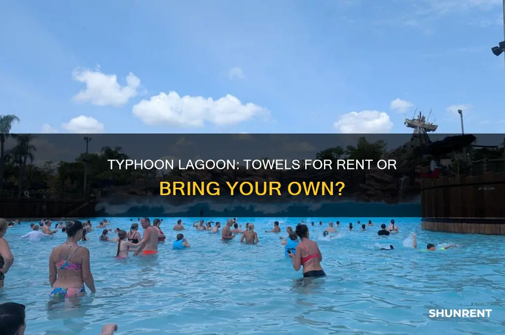 do you have to rent towels at typhoon lagoon