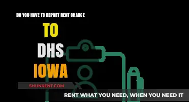 How to Report Rent Changes: DHS Iowa Edition