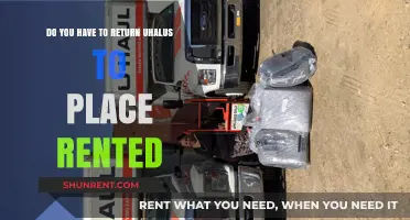 Returning U-Hauls: Where and Why?