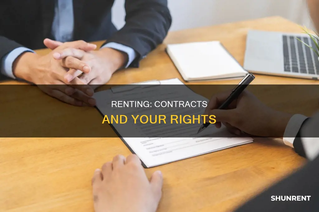 do you have to sign a contract to rent