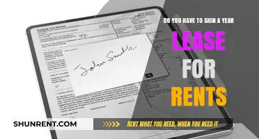 Lease Agreements: Are Year-Long Contracts Mandatory?