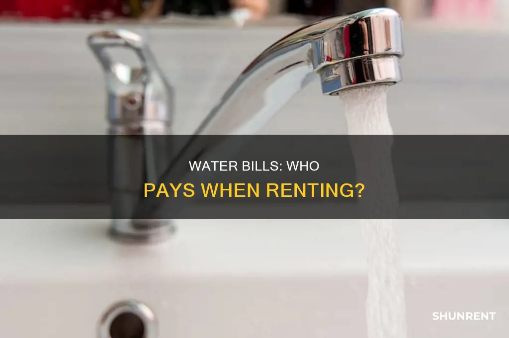 do you havr to turn on water when renting
