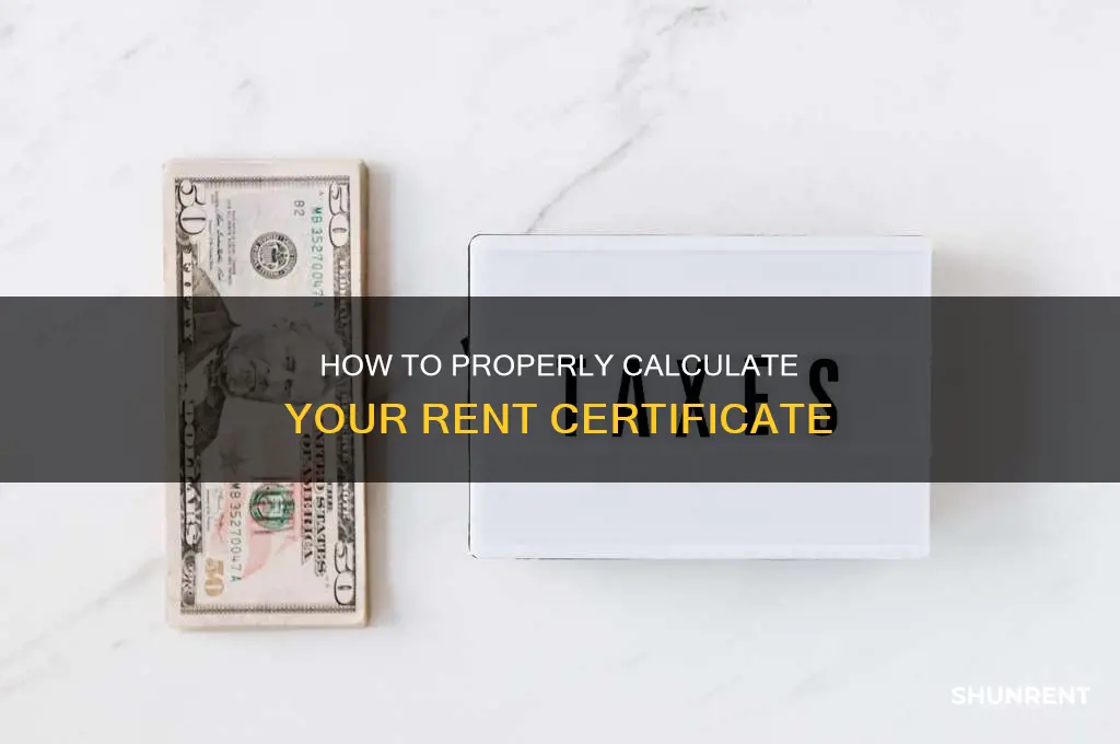 do you include damage deposit in certificate of rent paid