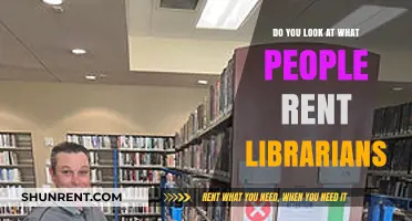 What People Rent from Librarians