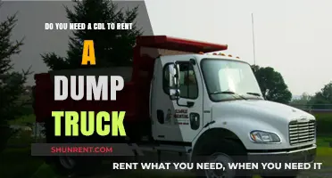 CDL Requirement for Renting a Dump Truck