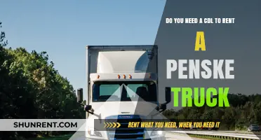CDL Requirements for Renting Penske Trucks