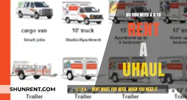 Renting a U-Haul: What's the Deal With G?