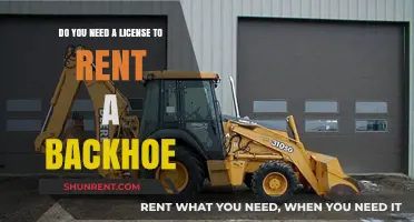 Backhoe Rentals: License Requirements and More