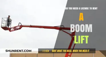 Boom Lift Rentals: License Requirements and Safety