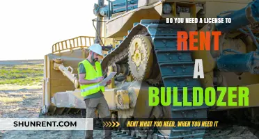 Bulldozer Rentals: License Requirements and Rules