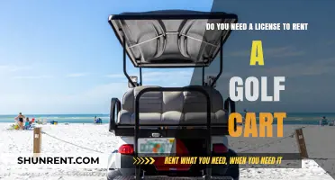 Golf Cart Rental: License Requirements and Rules