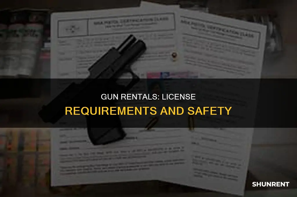 do you need a license to rent a gun