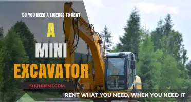 Excavator Rentals: License Requirements and Rules
