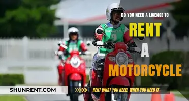 Motorcycle Rentals: License Requirements and Rules